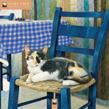 Ivory Cats by Lesley Anne Ivory 2027 Wall Calendar