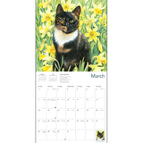 Ivory Cats by Lesley Anne Ivory 2027 Wall Calendar