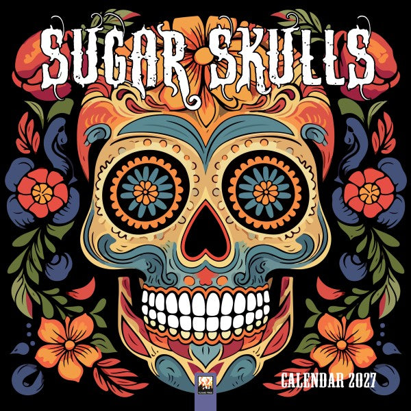 Sugar Skulls 2027 Wall Calendar