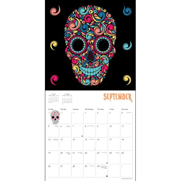 Sugar Skulls 2027 Wall Calendar