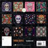 Sugar Skulls 2027 Wall Calendar