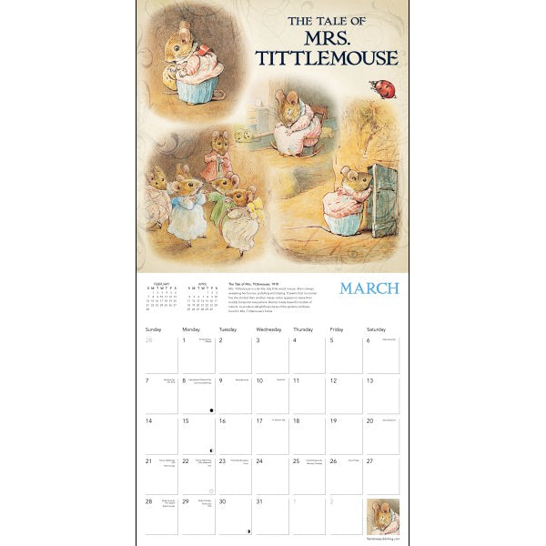 The World of Peter Rabbit 2027 Wall Calendar
