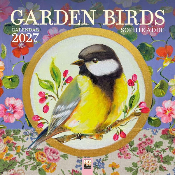 Sophie Adde: Garden Birds Mini 2027 Wall Calendar