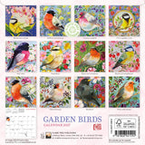 Sophie Adde: Garden Birds Mini 2027 Wall Calendar