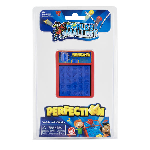 World's Smallest Mini Game: Perfection