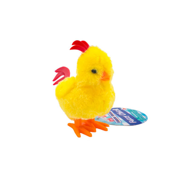 Toysmith Wind Up Toy - Farm Fresh Barnyard Birds, Assorted
