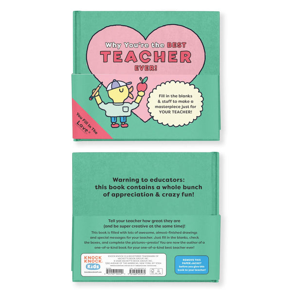 Knock Knock - Why You're the Best Teacher Ever! Guided Journal
