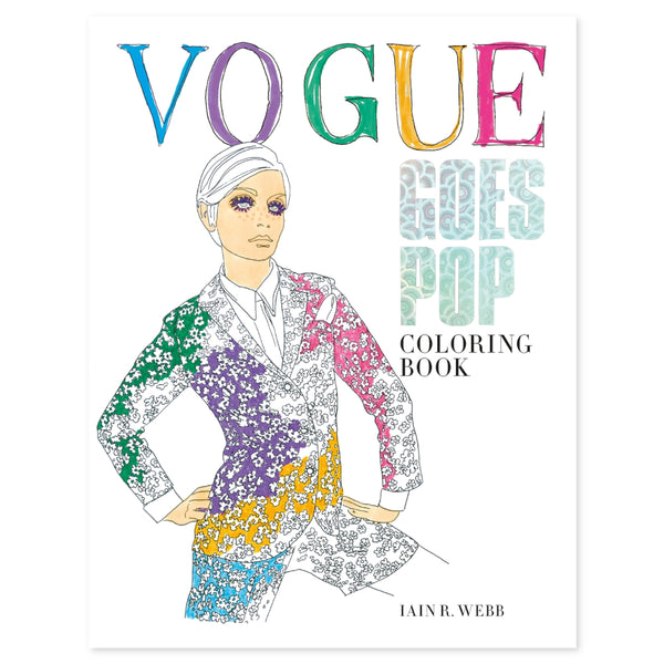 Vogue Goes Pop Colouring Book