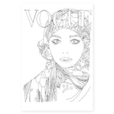 Vogue Goes Pop Colouring Book