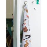 Unemployed Philosophers Guild Dish Towel - Fowls
