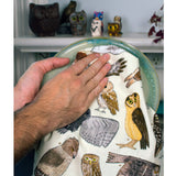 Unemployed Philosophers Guild Dish Towel - Owls