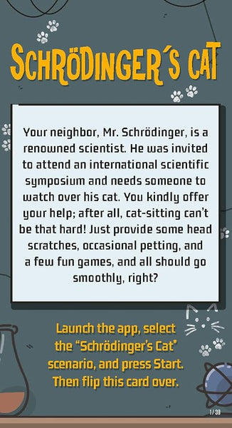 Unlock! Card Game - Short Adventures #8: Mr Schrodinger's Cat