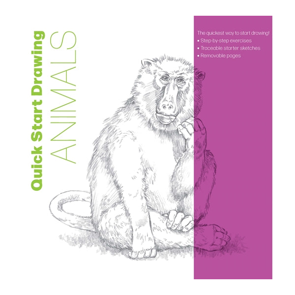 Walter Foster Quick Start Drawing: Animals