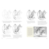 Walter Foster THE SECRET LIVES OF DRAGONS AND OTHER MYTHICAL CREATURES: And How to Draw Them Book