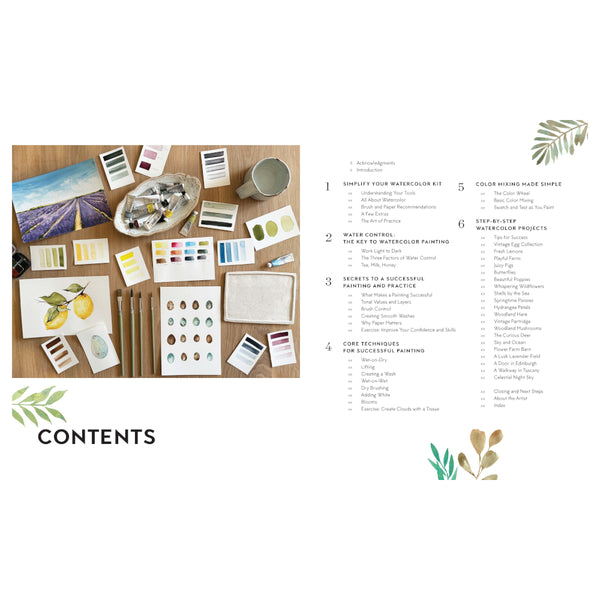 Quarry Books Watercolor Made Simple, Workbook