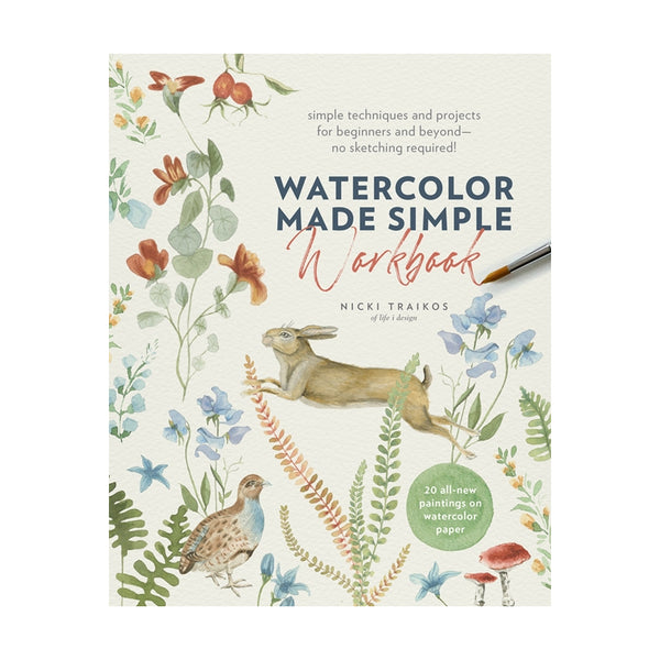 Quarry Books Watercolor Made Simple, Workbook