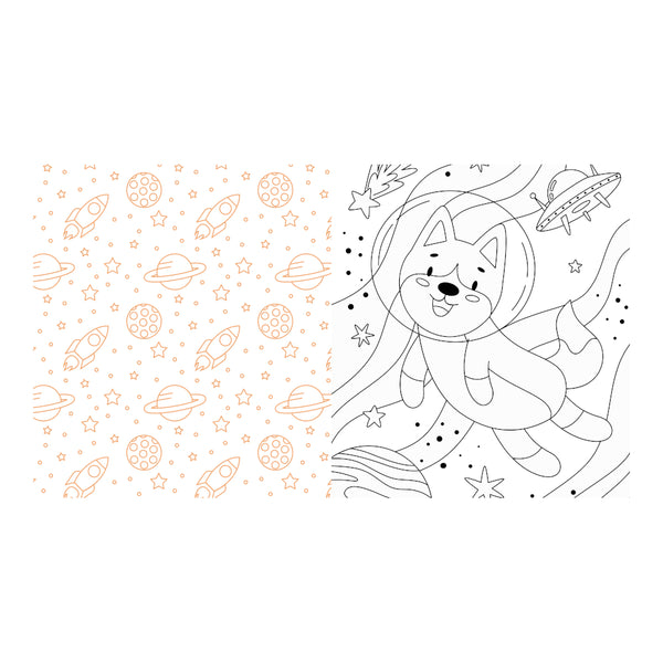 Chartwell Colouring Book - Cosmic Cuties