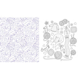 Chartwell Cozy & Calm Stress Relief Colouring Book
