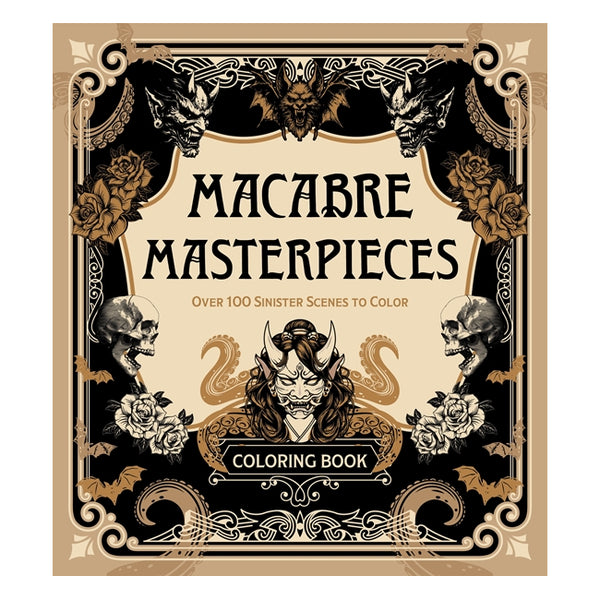 Chartwell Colouring Book - Macabre Masterpieces