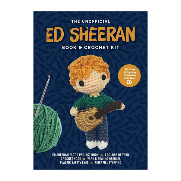 Chartwell Unofficial Ed Sheeran Book and Crochet Kit
