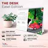 Wyman 2027 Easel Desk Calendar - Maud Lewis, AGNS Official