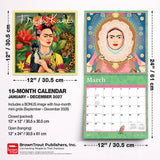BrownTrout 2027 Calendar - Frida Kahlo