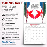 Brush Dance 2027 Calendar - Live with Intention