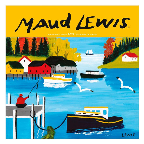 Wyman 2027 Medium-Sized Calendar - Maud Lewis, AGNS Official