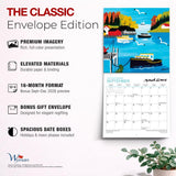 Wyman 2027 Medium-Sized Calendar - Maud Lewis, AGNS Official