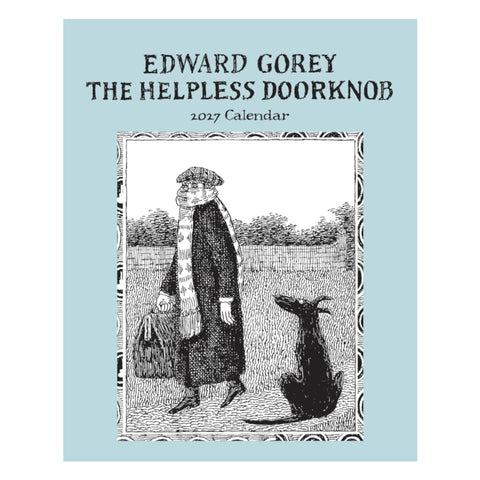 Pomegranate 2027 Mini Wall Calendar - Edward Gorey: The Helpless Doorknob