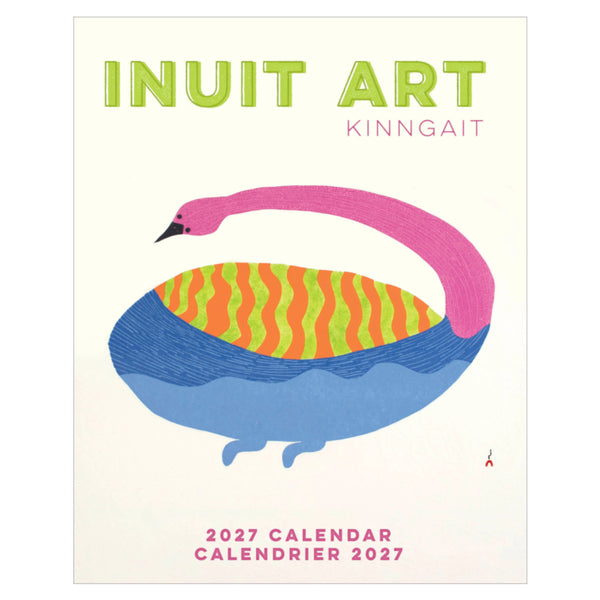 Pomegranate 2027 Mini Wall Calendar - Inuit Art: Kinngait