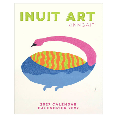 Pomegranate 2027 Mini Wall Calendar - Inuit Art: Kinngait