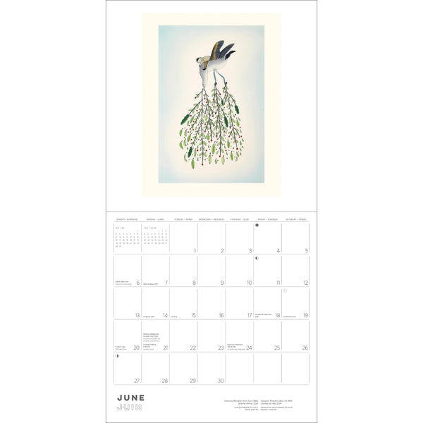 Pomegranate 2027 Wall Calendar - Inuit Art: Kinngait