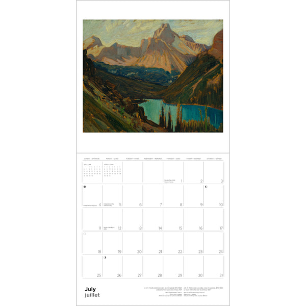 Pomegranate 2027 Wall Calendar - The Group of Seven