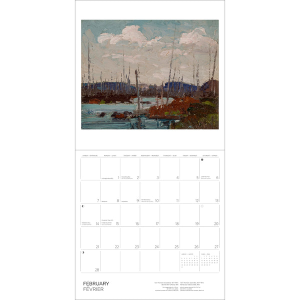 Pomegranate 2027 Wall Calendar - Tom Thomson