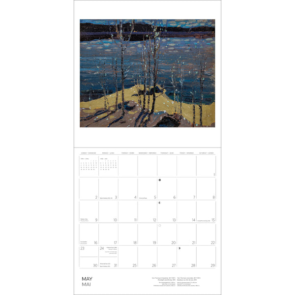 Pomegranate 2027 Wall Calendar - Tom Thomson