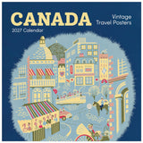 Pomegranate 2027 Wall Calendar - Canada: Vintage Travel Posters