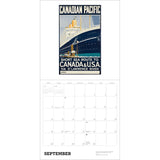 Pomegranate 2027 Wall Calendar - Canada: Vintage Travel Posters