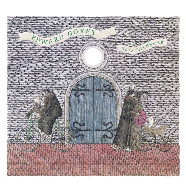 Pomegranate 2027 Wall Calendar - Edward Gorey