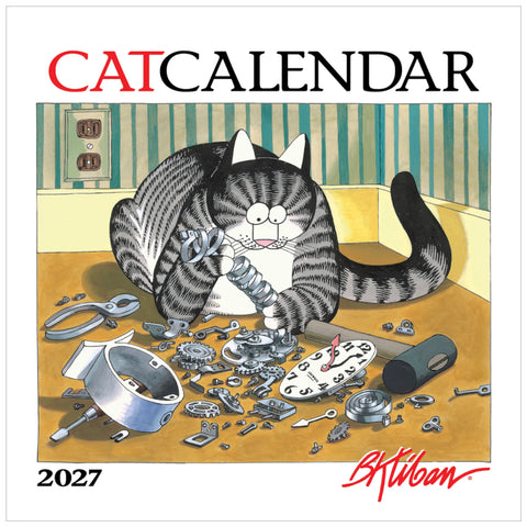Pomegranate 2027 Wall Calendar - B. Kliban: CatCalendar