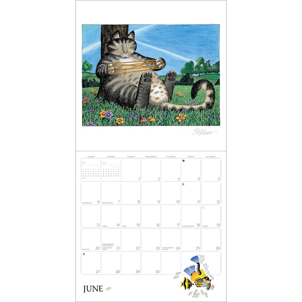 Pomegranate 2027 Wall Calendar - B. Kliban: CatCalendar