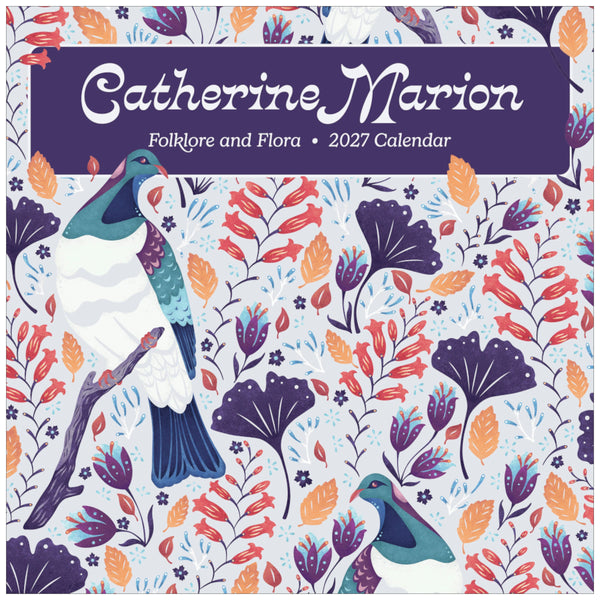 Pomegranate 2027 Wall Calendar - Catherine Marion: Folklore & Flora