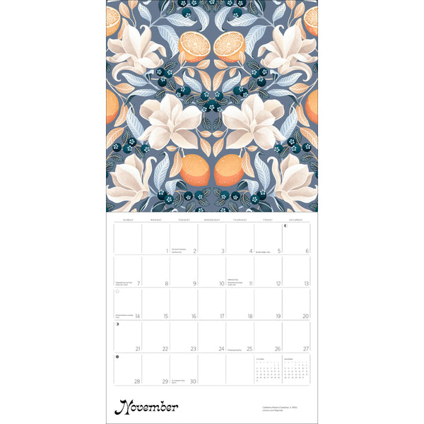 Pomegranate 2027 Wall Calendar - Catherine Marion: Folklore & Flora