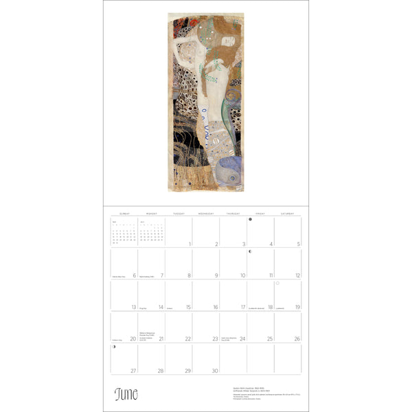 Pomegranate 2027 Wall Calendar - Gustav Klimt
