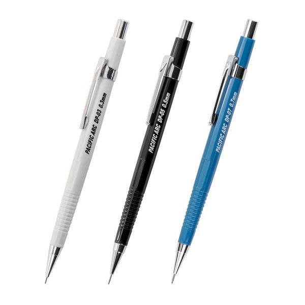 Pacific Arc Mechanical Pencil 3pk - 0.7, 0.5, & 0.3mm