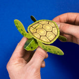 Clockwork Soldier Papercraft - Swimming Baby Turtle