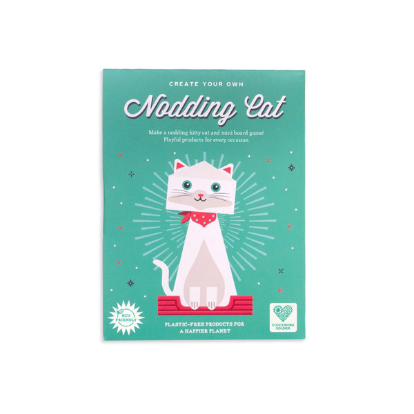 Clockwork Soldier papercraft Kit - Nodding Cat