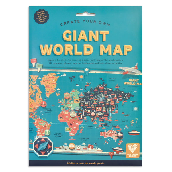 Clockwork Soldier Giant World Map Activity