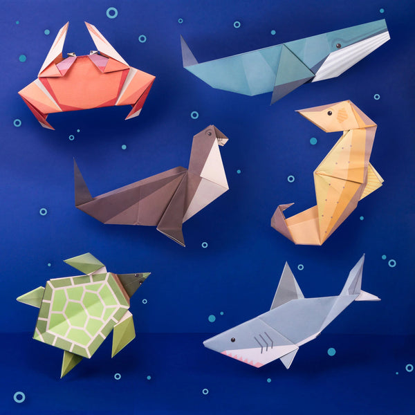 Clockwork Soldier Giant Origami Kit - Ocean