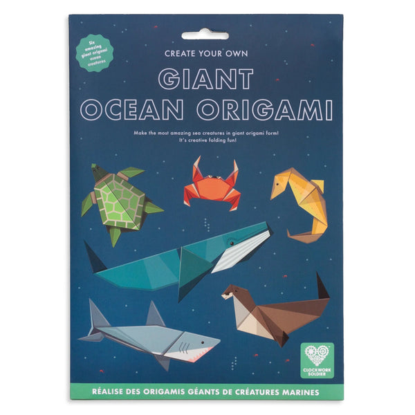 Clockwork Soldier Giant Origami Kit - Ocean